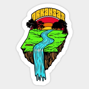 Natural State Cascade Sticker